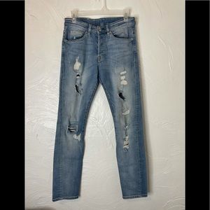 H&M Men’s Stretch Low Waist Skinny Jeans 29x32